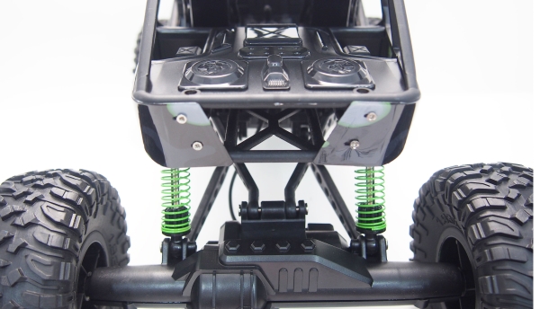 22217 CRAZY-CRAWLER 1:10 4WD RTR LED 1/2prop grün